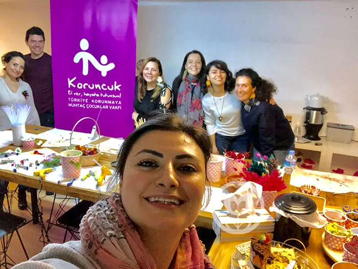Gülümseyen Yarınlar atölyesinden kare 7